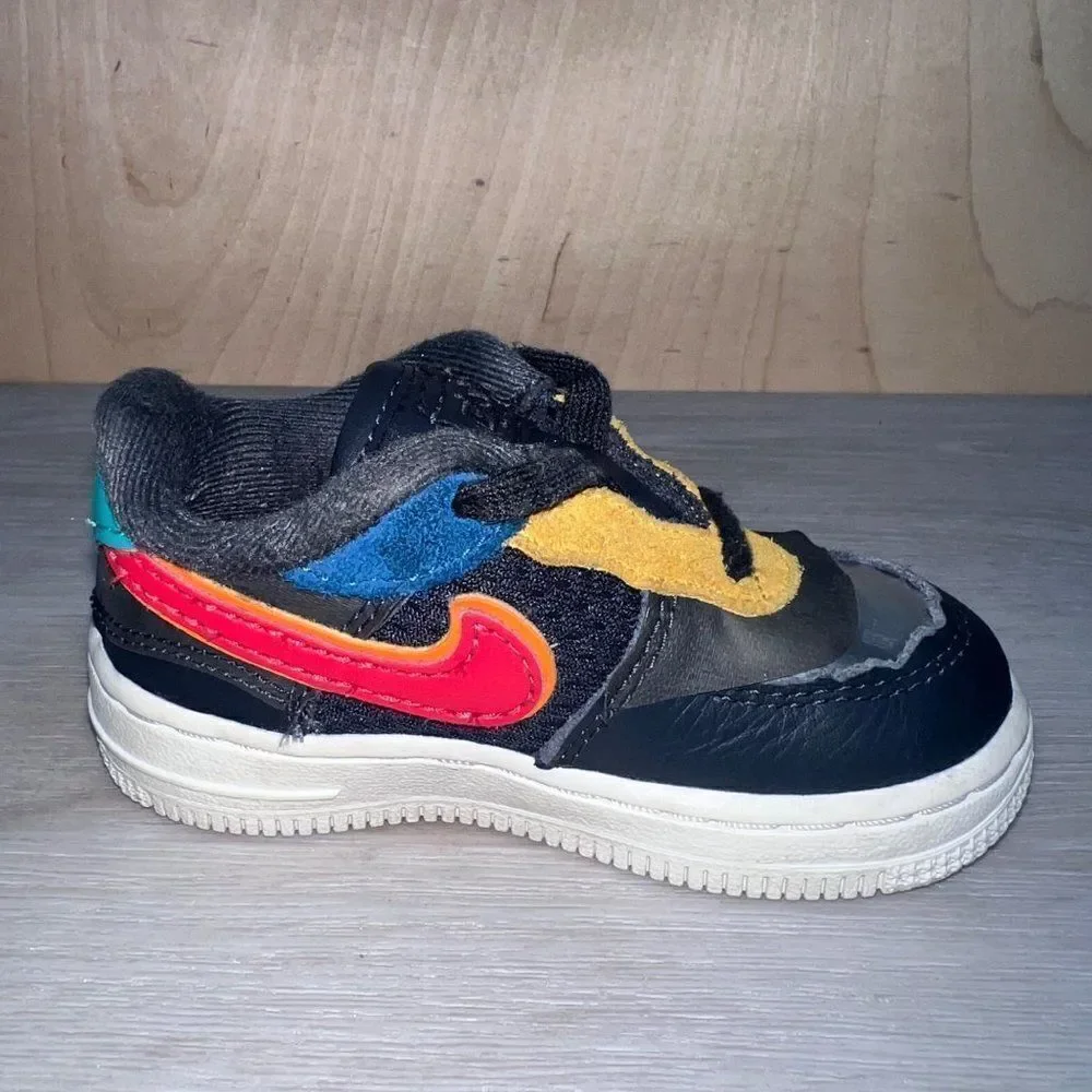 Nike Air Force 1 Low TD 'Black History Month'‎ CV2416-001 Toddler 6C